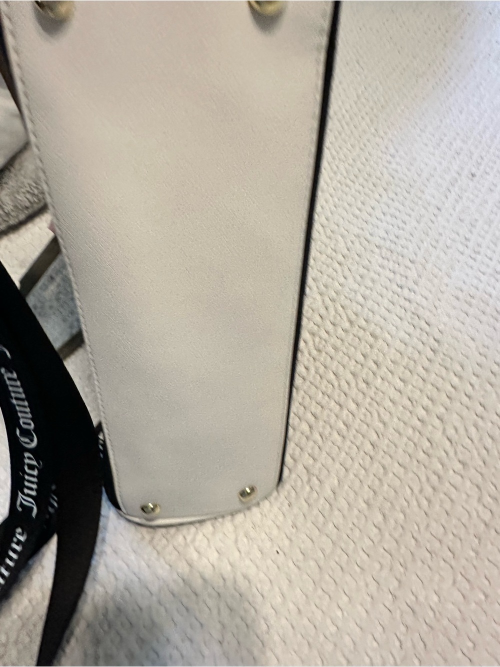 Juicy Couture Black & White Strawberry Patch Purse Arm and Shoulder Strap NWT - Picture 8 of 13